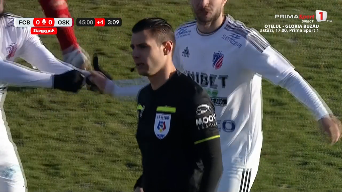FC Botoșani - Sepsi, gafă arbitru