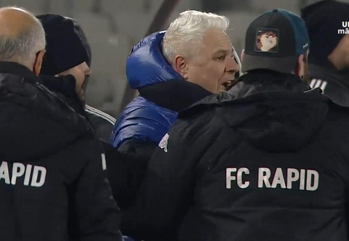 Șumudică, „turbat” pe gazon » Ținut cu greu de staff-ul Rapidului