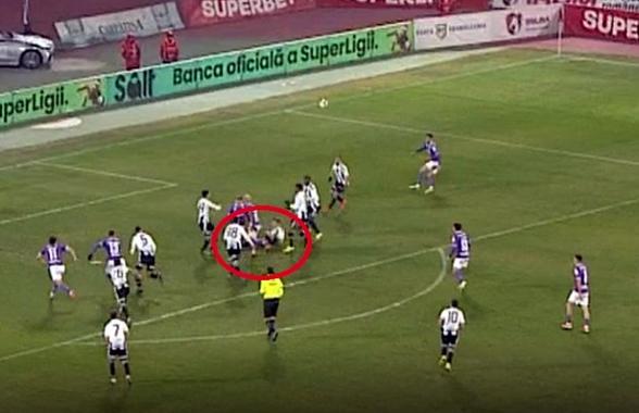Verdictul specialistului, după ce Rapid a cerut penalty la Cluj: „N-ai cum să spui asta!”