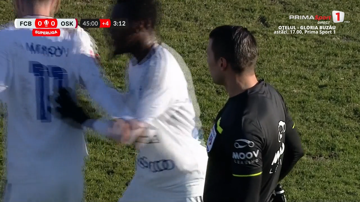 FC Botoșani - Sepsi, gafă arbitru