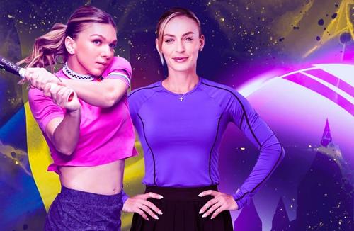 Simona Halep și Ana Bogdan pe tabloul de dublu de la Transylvania Open Foto: Transylvania Open