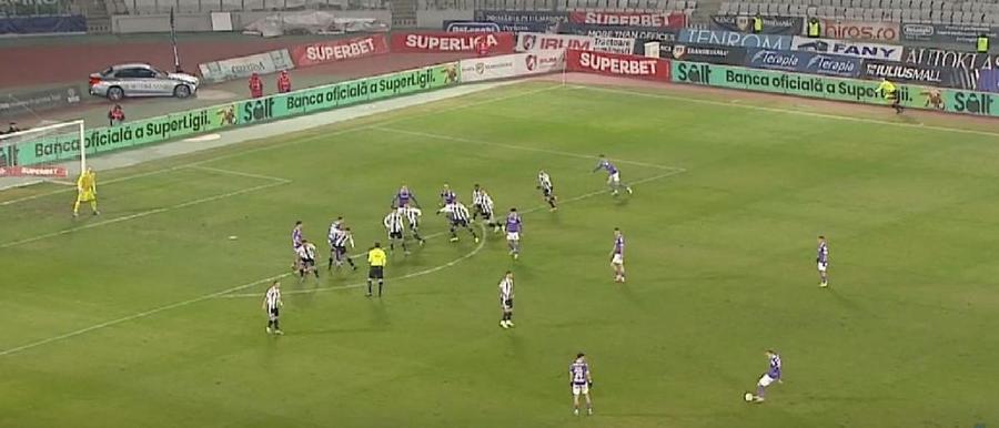 Faza care a declanșat nervii giuleștenilor la meciul cu U » Au avut penalty, dar arbitrii au închis ochii