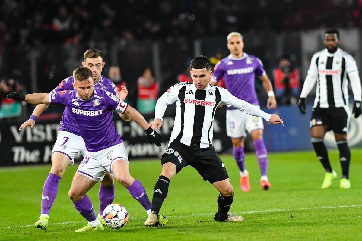 U Cluj - Rapid