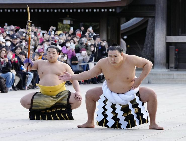 Yokozuna, protagonistul unei ceremonii „mistice” la Tokyo / FOTO: Imago