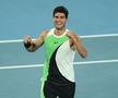 Cum a sărbătorit Alcaraz și cum a reacționat Djokovic după finala Australian Open 2026 / FOTO: GettyImages