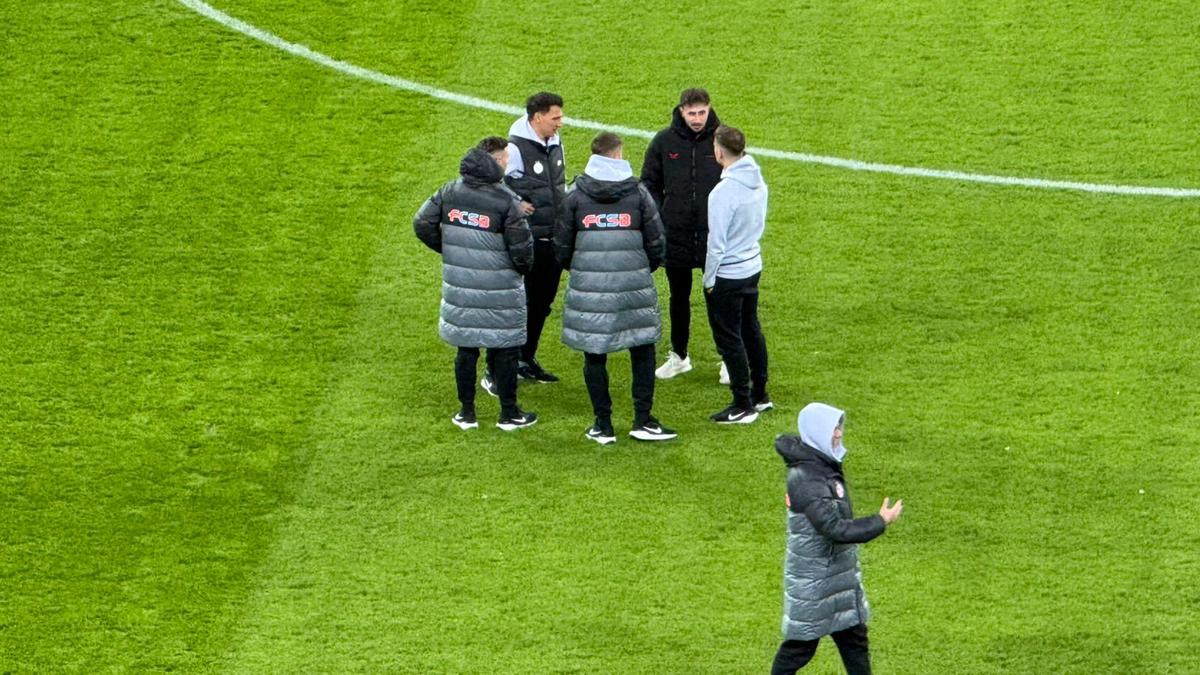 FCSB - Csikszereda, imagini înaintea partidei de pe Arena Națională