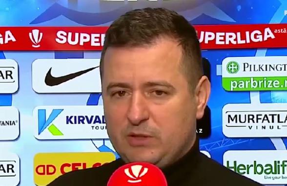 Declarația misterioasă a lui Ianis Zicu: „Am știut semnul azi. L-am văzut înainte de meci și am știut cum o să fie arbitrajul”