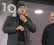 Dan Șucu, dialog aprins pe Giulești cu Gigi Corsicanu / FOTO: Captură @Orange Sport