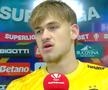 Matei Popa a debutat la FCSB în meciul cu Csikszereda // FOTO: captură Digi Sport