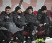 David Popa, Dennis Politic, Ștefan Târnovanu și Pantea la FCSB - Csikszereda // FOTO: Cristi Preda (GSP.ro)