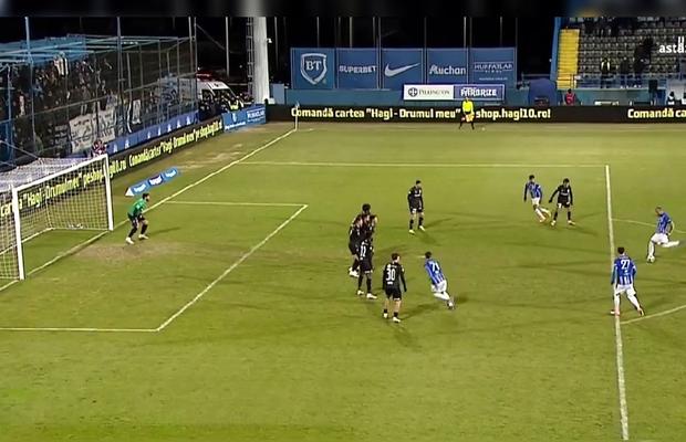 AliBACK cu gol! Intrat în poarta Craiovei, Tudor Băluță s-a păcălit la lovitura liberă a lui Denis
