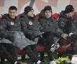 David Popa, Dennis Politic, Ștefan Târnovanu și Pantea la FCSB - Csikszereda // FOTO: Cristi Preda (GSP.ro)
