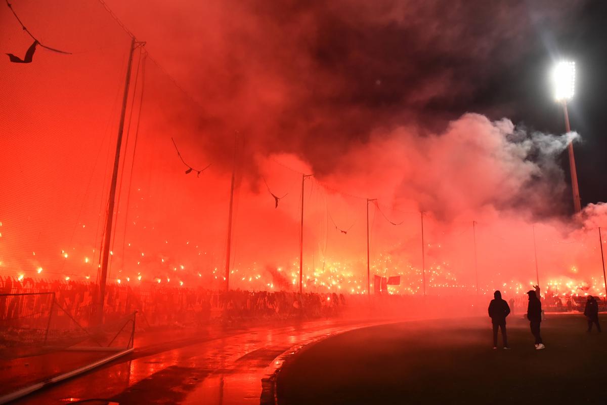 Imagini impresionante la Salonic » Răzvan Lucescu și fanii lui PAOK, la primul meci acasă după tragedia cu cei 7 suporteri