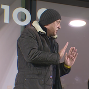 Dan Șucu, dialog aprins pe Giulești cu Gigi Corsicanu / FOTO: Captură @Orange Sport