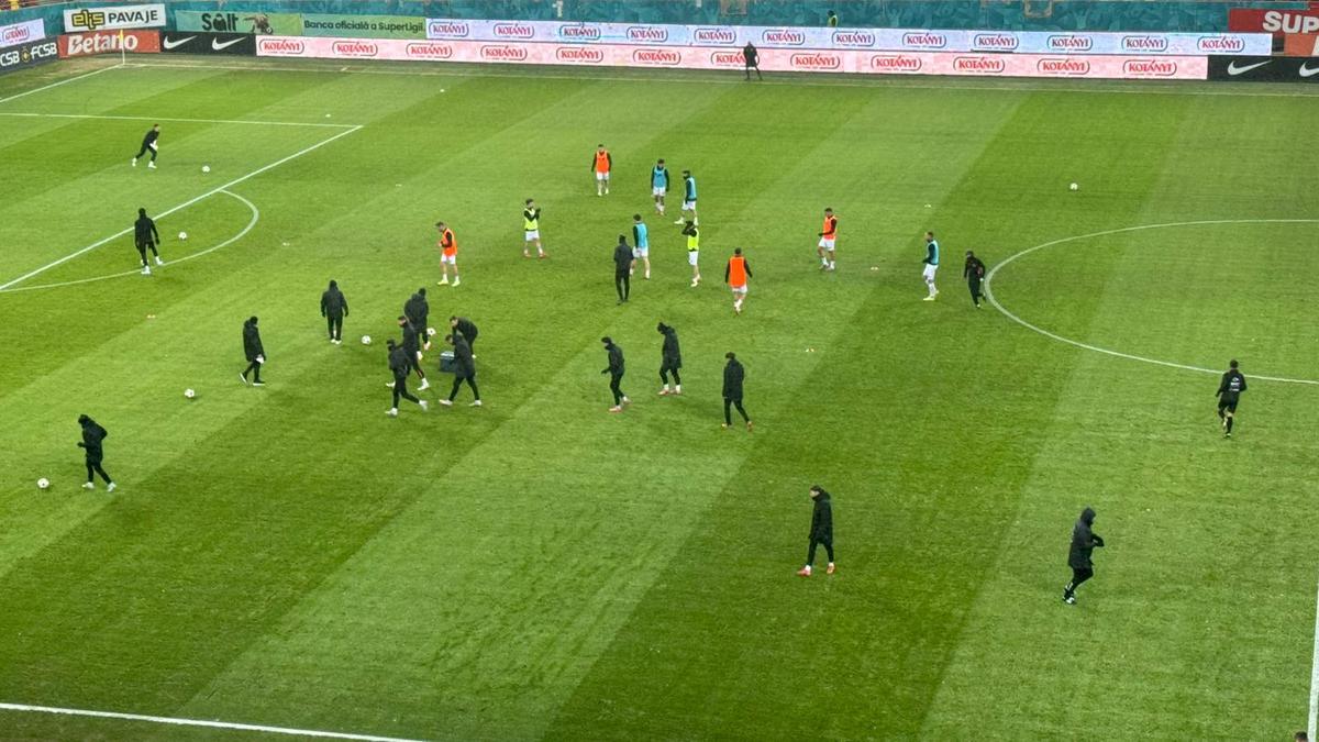 FCSB - Csikszereda, imagini înaintea partidei de pe Arena Națională