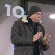 Dan Șucu, dialog aprins pe Giulești cu Gigi Corsicanu / FOTO: Captură @Orange Sport