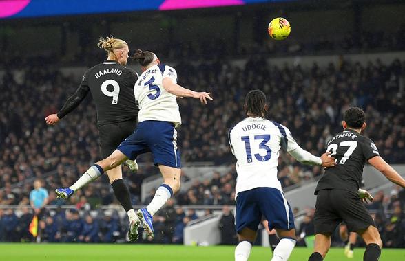Cu Radu Drăgușin integralist, Tottenham a revenit miraculos cu Manchester City! Cum s-a descurcat românul
