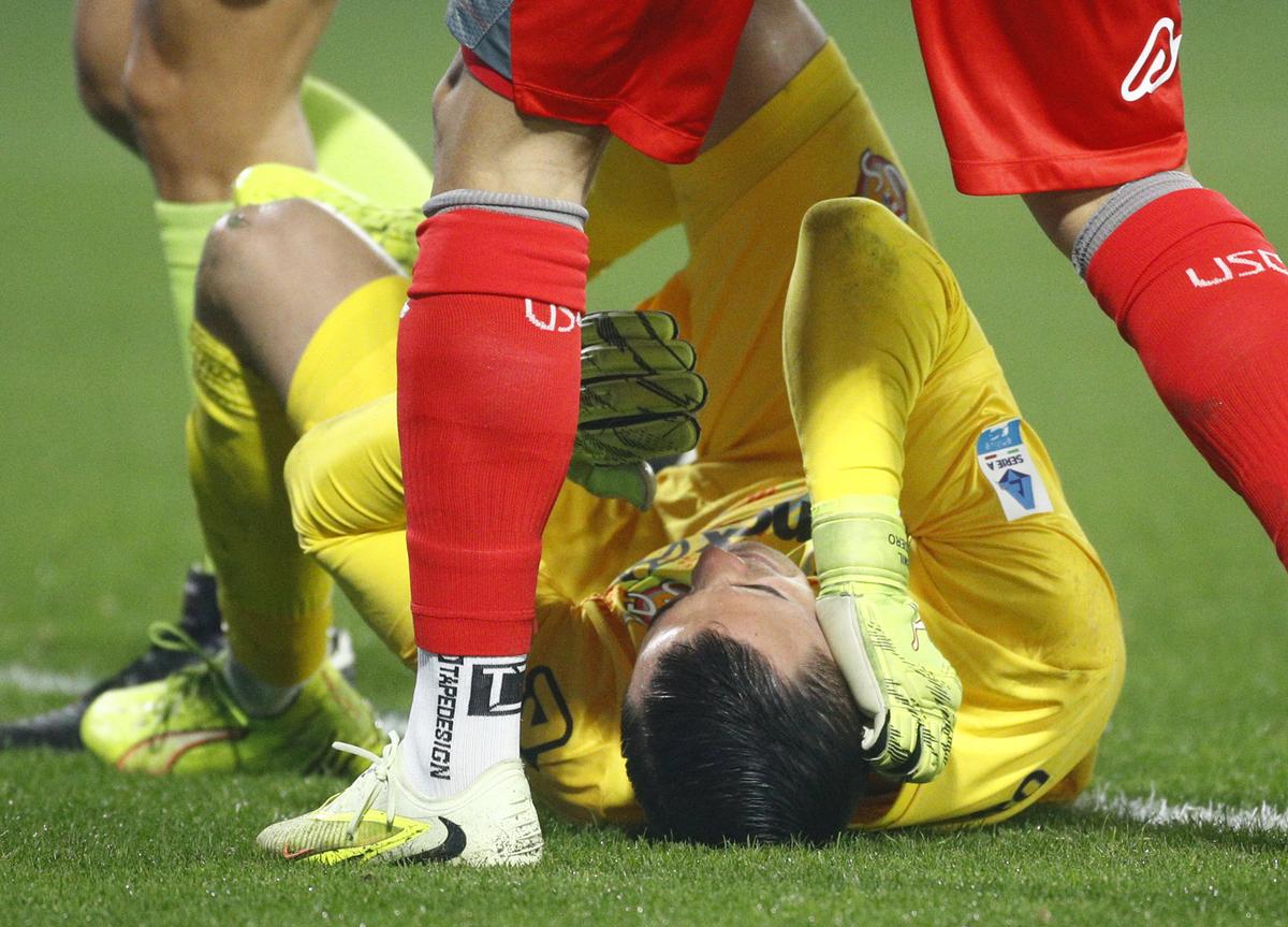 Portarul lui Cremonese, luat la țintă de suporterii lui Inter