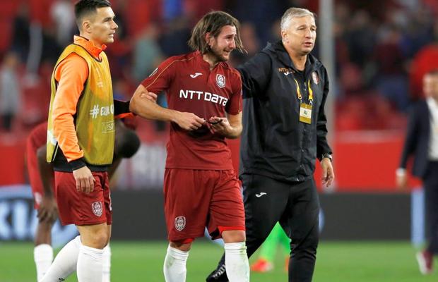 CFR CLUJ - ASTRA // VIDEO Dan Petrescu și o declarație clasică: „Meciul cu Astra e cel mai greu din play-off” + pierdere importantă pentru campioană