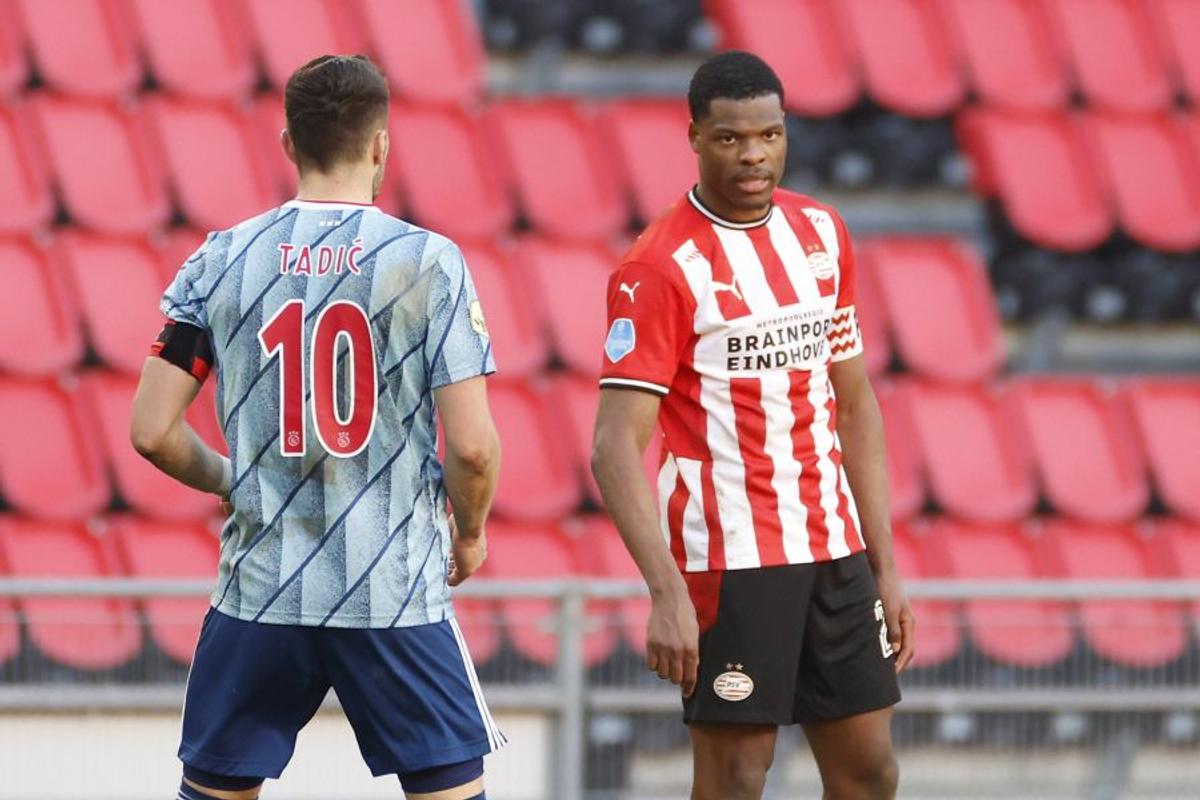 Incidente PSV - Ajax 1-1