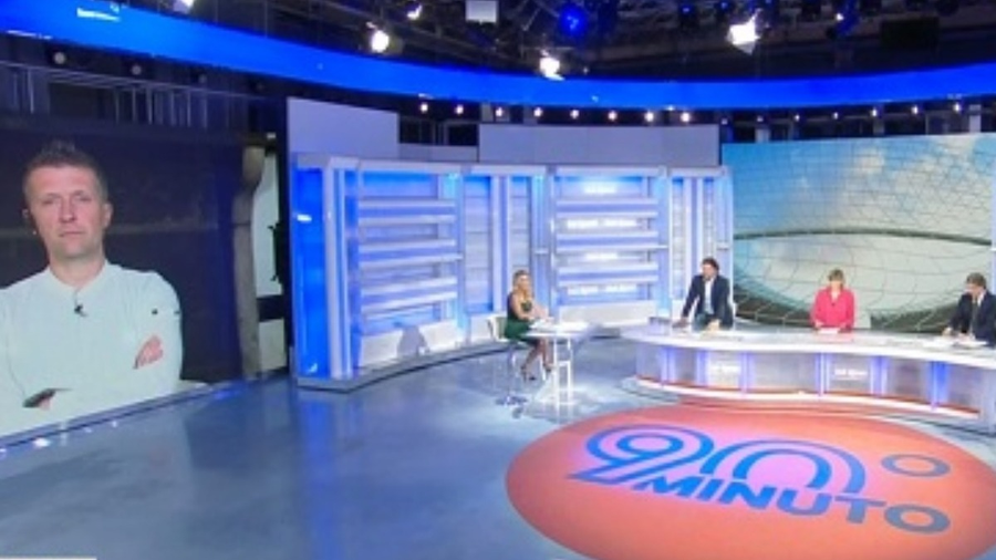 Daniele Orsato Arbitrul care a condus meciul lui Mihăilă și Man, invitat la TV să vorbească despre arbitraj » Ce s-a întâmplat în studio a fost neașteptat!