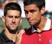 Novak Djokovic și Victor Hănescu, la Roland Garros 2011 / Sursă foto: Imago Images