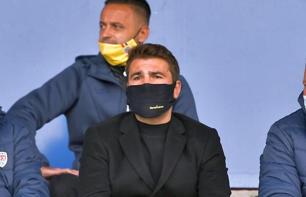 Adrian Mutu, în tribune la FCU Craiova - Rapid