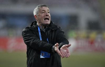 Cristiano Bergodi, nemulțumit de jocul elevilor săi: „Au fost mai multe contraatacuri în acest meci decât în 4-5 luni de când sunt aici”