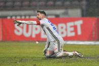 Accidentare urâtă în Dinamo - Sepsi: „Sigur merge la spital!”