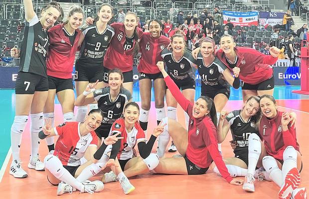CSM Alba Blaj e în semifinalele CEV Cup! Duel 100% românesc în penultimul act?