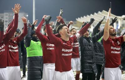 FC Botoșani - Rapid 1-2 » „Foarfeca” senzațională a lui Dragoș Grigore aduce victoria în prelungiri pentru giuleșteni