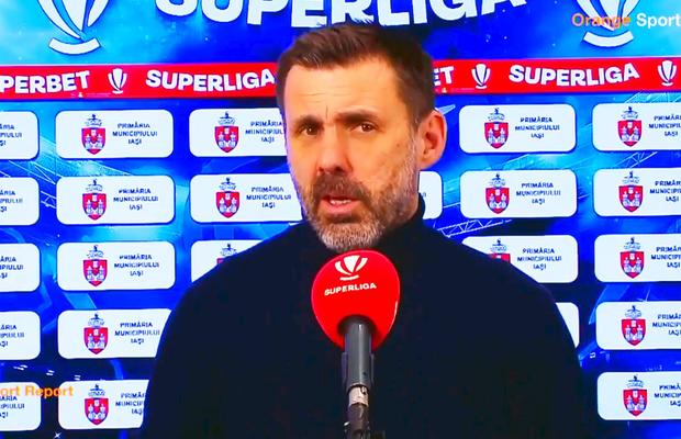Zeljko Kopic, după Poli Iași - Dinamo: „Un singur lucru m-a nemulțumit!”