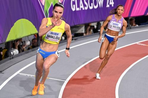 Andrea Miklos în acțiune la Glasgow FOTO Imago Images