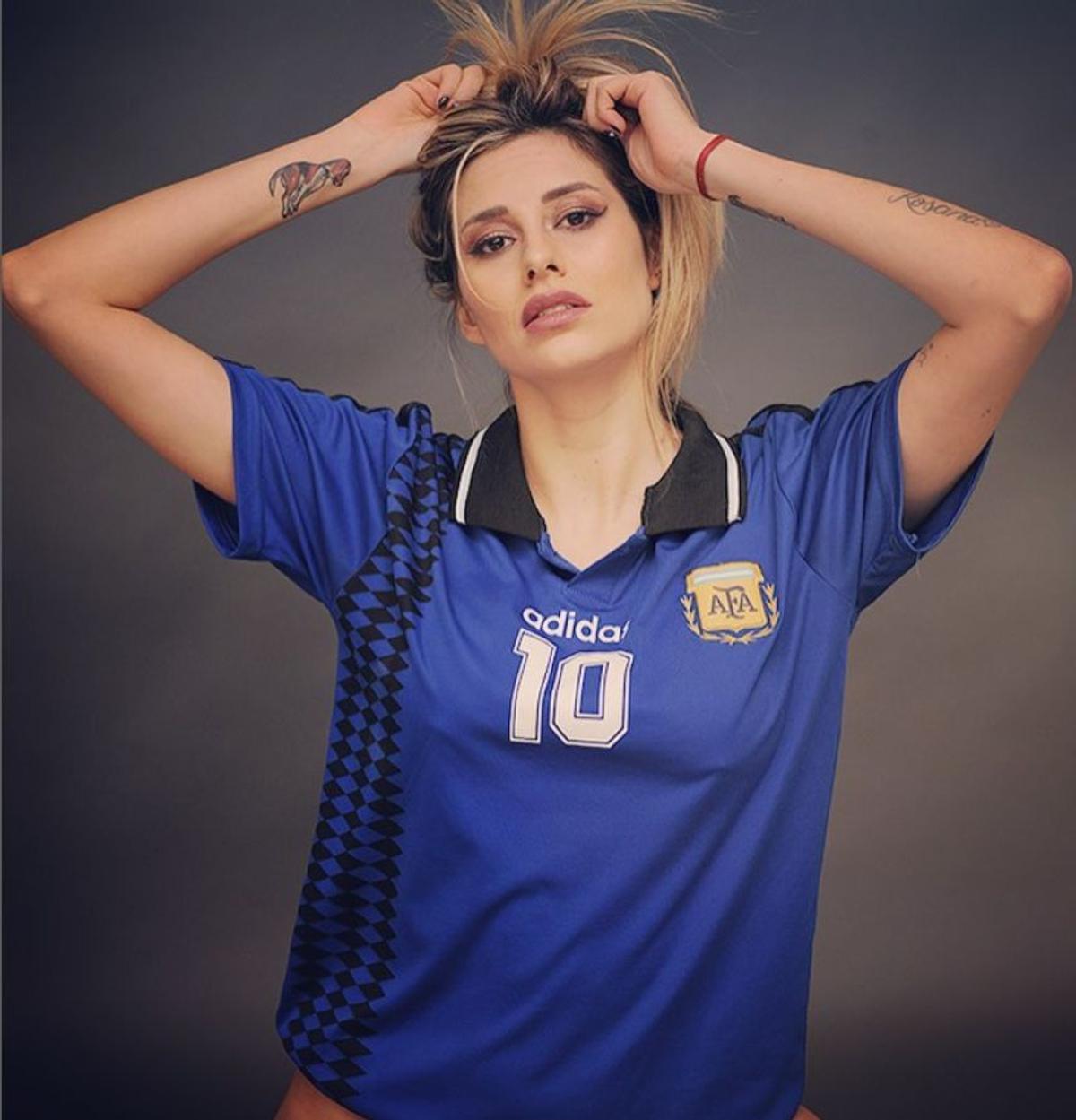 Yesica Frias - soția lui Exequiel Palacios