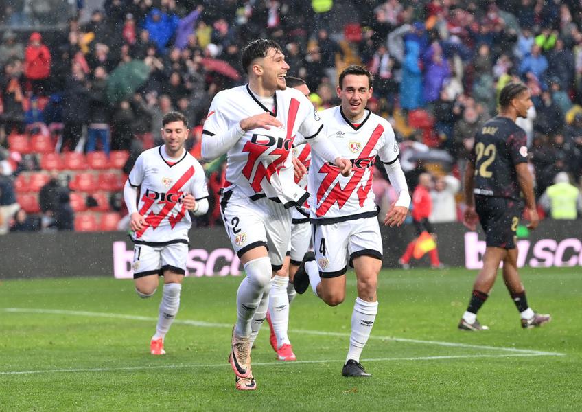 Andrei Rațiu, gol în Rayo - Sevilla / FOTO: GettyImages