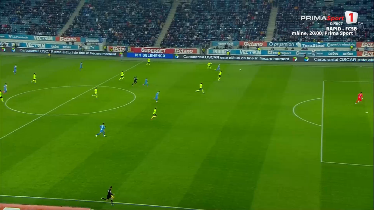 Penalty cerut de Craiova în meciul cu Farul, la duelul Mitriță - Bălașa