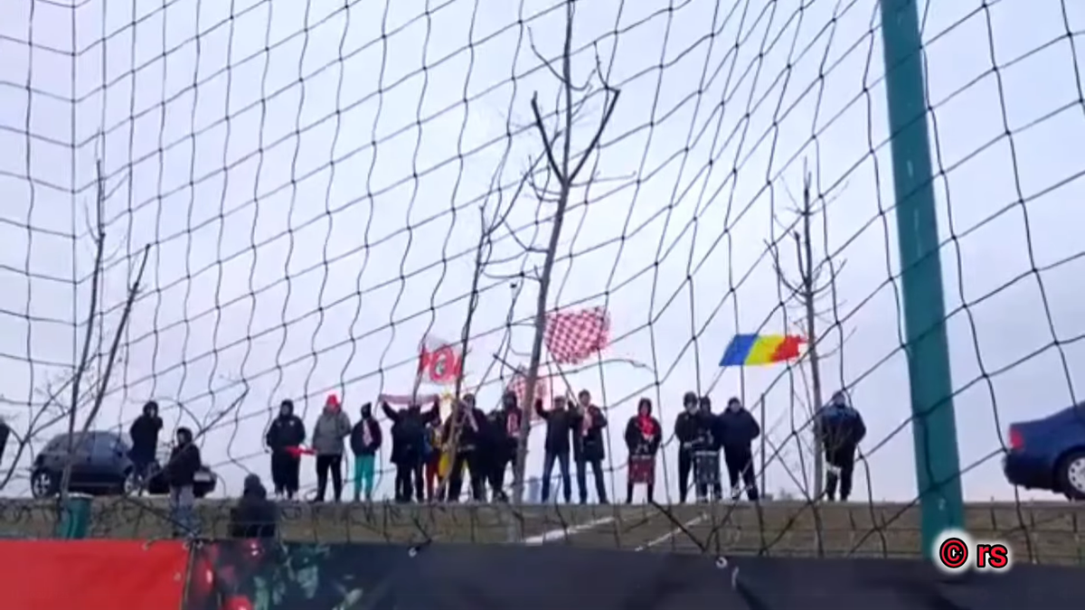 Suporterii de la FC Șoimii Gura Humorului în deplasarea de la Bacău