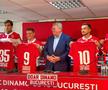 Constantin Nica, în dreapta, prezentat la Dinamo în septembrie 2021 / Sursă foto: Arhivă GSP