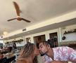 Simone Biles și Jonathan Owens în luna de miere din Africa de Sud