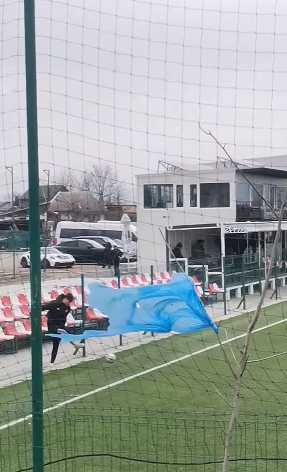Suporterii de la FC Șoimii Gura Humorului în deplasarea de la Bacău