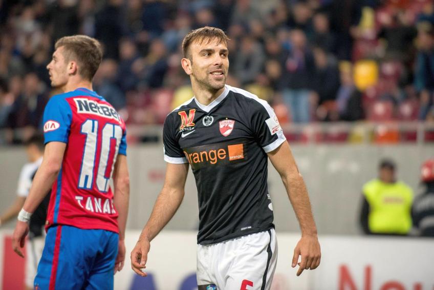 Azer Buduladzic (33 de ani), mijlocașul lui Dinamo în sezonul 2016-2017, a rămas din martie 2024 liber de contract. Foto: Imago Images