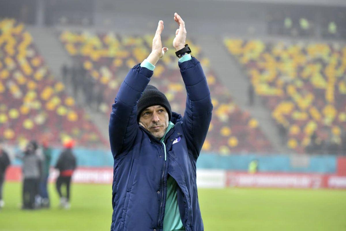 Cum a celebrat FC Argeș calificarea în play-off: sărbătoare în alb și violet pe Arena Națională