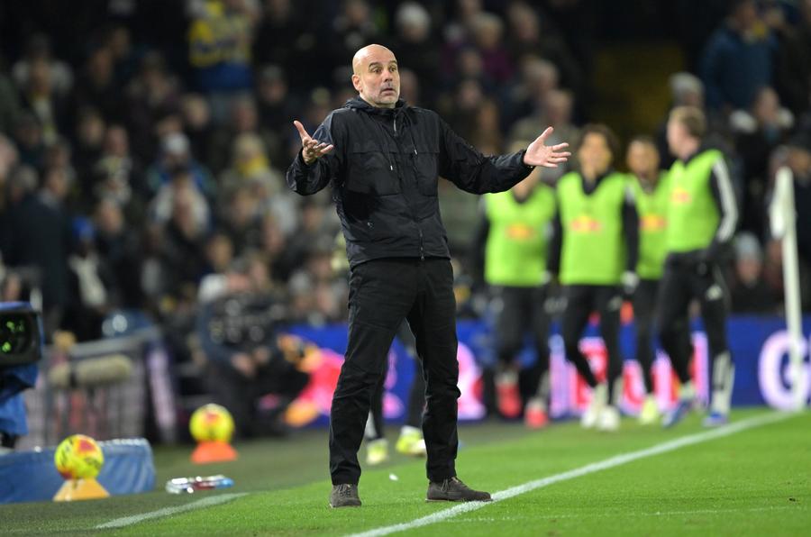 Pep Guardiola / Imago Images Pep Guardiola, dur la adresa fanilor care au huiduit în timpul întreruperii postului Ramadanului