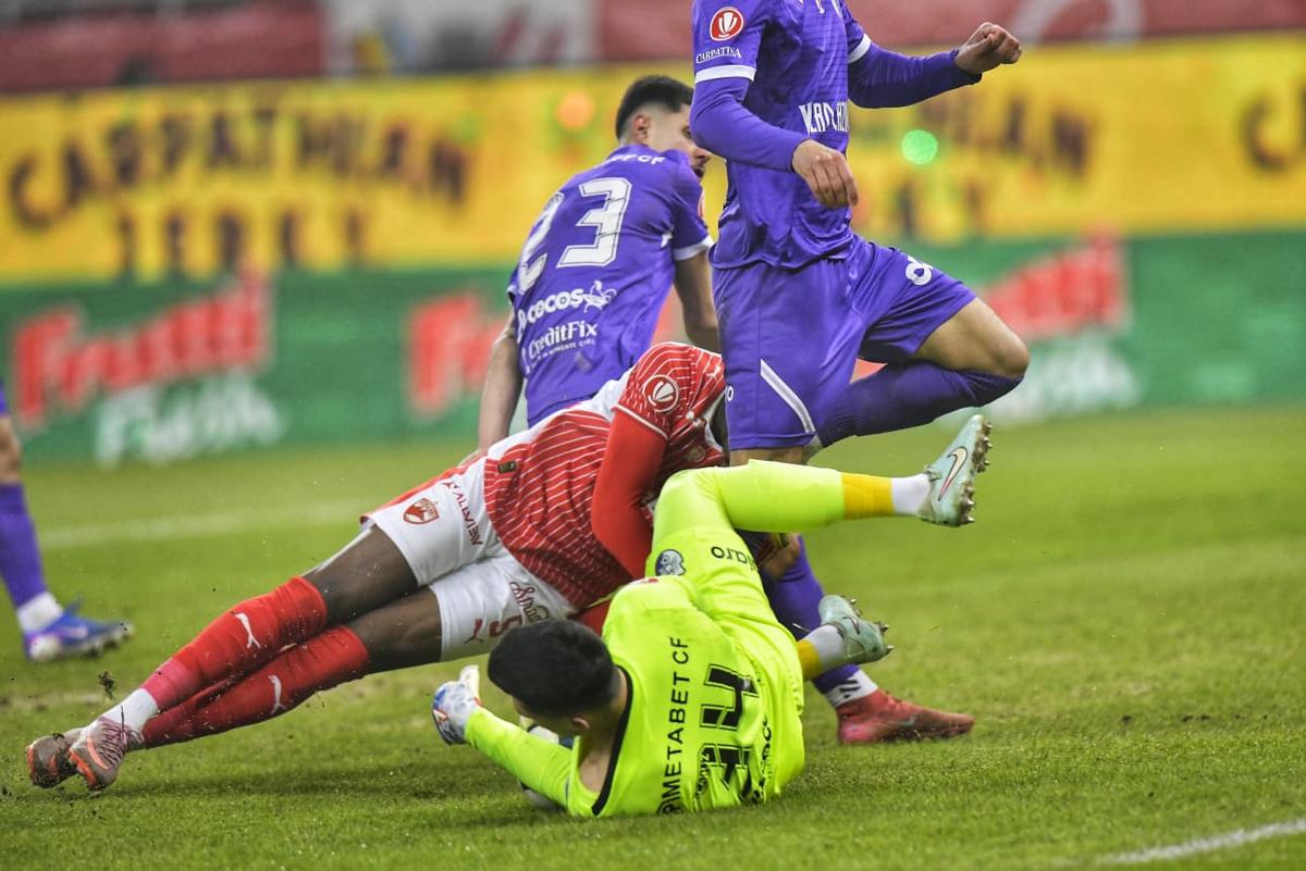 Mamoudou Karamoko s-a accidentat în Dinamo - FC Argeș