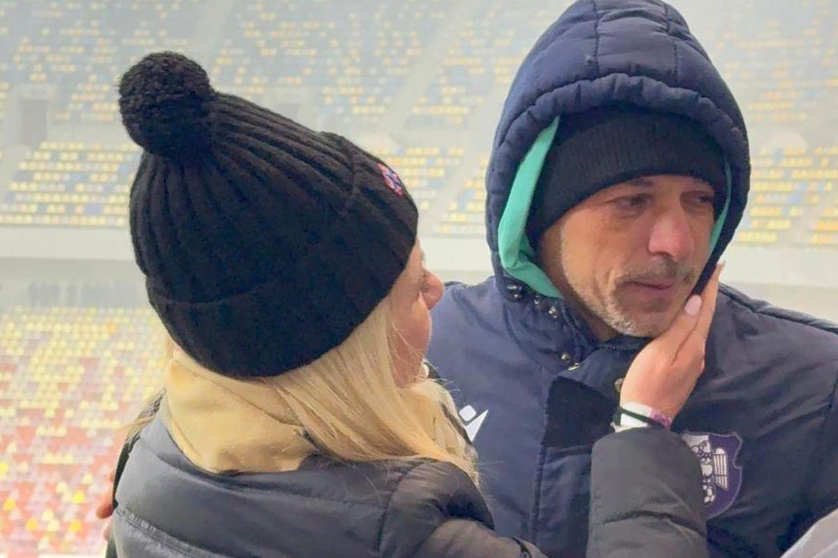 Bogdan Andone a plâns în lojă, apoi a coborât și a spus ce obiectiv are FC Argeș în play-off: „Asta putem fi”
