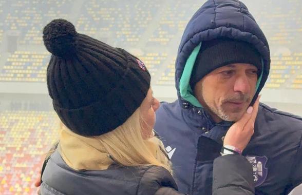 Bogdan Andone a plâns în lojă, apoi a coborât și a spus ce obiectiv are FC Argeș în play-off: „Asta putem fi”