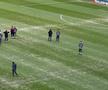 Gazonul de pe Arena Națională, înainte de Dinamo - FC Argeș