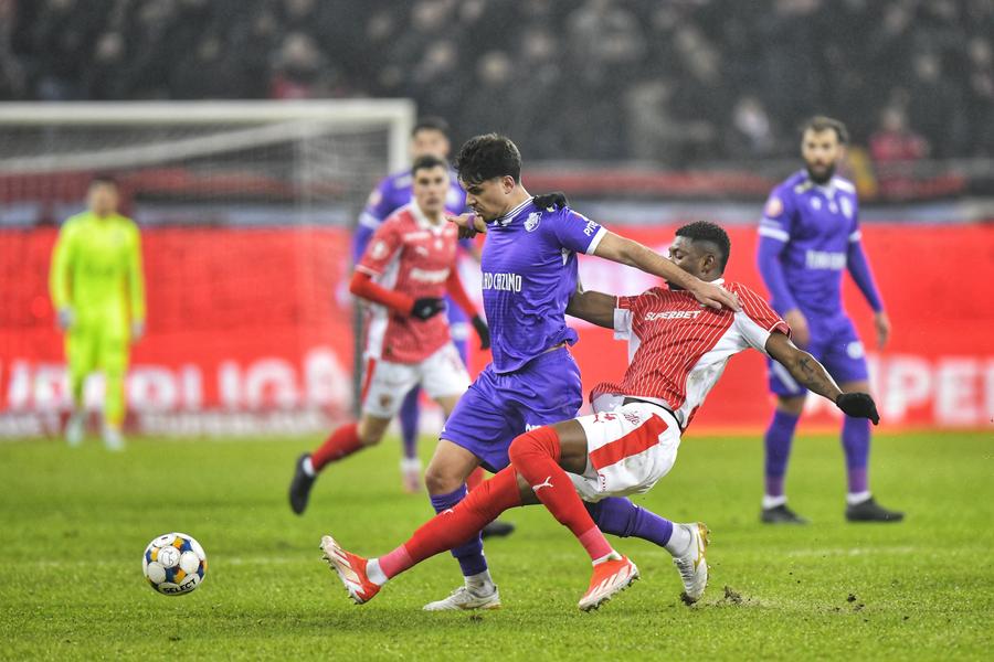 Ricardo Matos în Dinamo - FC Argeș// foto: Cristi Preda (GSP) Marius Șumudică a remarcat doi jucători de la revelația din Superligă: „Este cel mai bun”