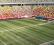 Gazonul de pe Arena Națională, înainte de Dinamo - FC Argeș