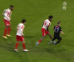 Darius Olaru, călcat în UTA Arad - FCSB